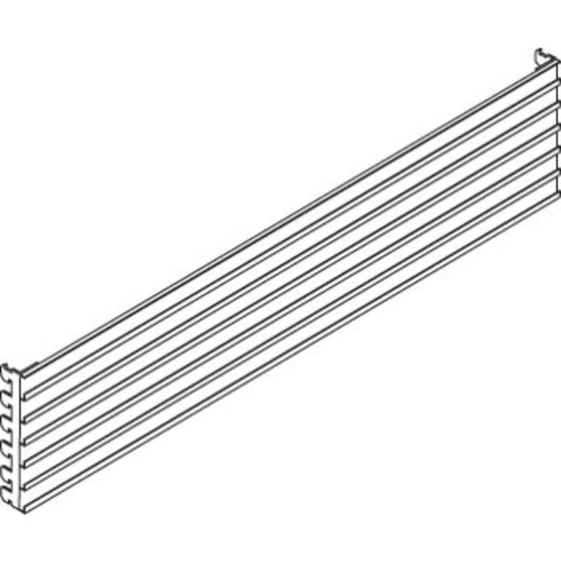 MTS-I Quick Ship Multi-Rail Bin Holder Standard 28"L, Sky Blue